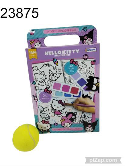 Imagen de aparte PINTANDO CON ACUARELAS " HELLO KITTY" 12.24